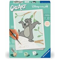 Malen nach Zahlen CreArt: Disney baby - Baloo (Ravensburger)