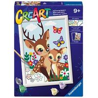 Malen nach Zahlen CreArt: Darling Deer (Ravensburger)