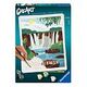 Malen nach Zahlen CreArt: Iguazu Wasserfälle (Ravensburger)