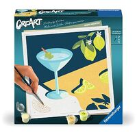 Malen nach Zahlen CreArt: Mocktail Lemon (Ravensburger)