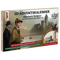 TOPP 24 Days Escape - Der Escape Room Adventskalender: Sherlock Holmes und das Castle in den Highlands