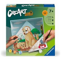 Malen nach Zahlen CreArt: Do it Together - Hunde (Ravensburger)