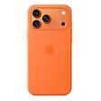APPLE iPhone 17 Pro Max Silikon Case mit MagSafe, Orange [Late 2025] (MGFL4ZM/A)