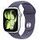 APPLE Watch Series 11 GPS + Cellular, 42mm Aluminium Case, Silver with Sport Band M/L, Purple Fog (MF8J4ZR/A)