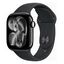 APPLE Watch Series 11 GPS, 42mm Aluminium Case, Jet Black with Sport Band M/L, Black (MEQU4ZR/A)