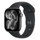 APPLE Watch Series 11 GPS + Cellular, 46mm Aluminiumgehäuse, Diamantschwarz mit Sportarmband M/L, Schwarz (MFC44ZR/A)