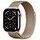APPLE Watch Series 11 GPS + Cellular, 42mm Titanium Case, Gold with Milanese Loop (MF8Y4ZR/A)