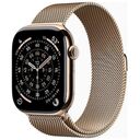 APPLE Watch Series 11 GPS + Cellular, 46mm Titanium Case, Gold with Milanese Loop M/L (MFD84ZR/A)
