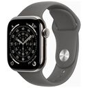 APPLE Watch Series 11 GPS + Cellular, 42mm Titanium Case, Natural with Sport Band M/L, Stone Grey (MF8N4ZR/A)