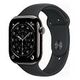 APPLE Watch Series 11 GPS + Cellular, 46mm Titangehäuse, Schiefer mit Sportarmband M/L, Schwarz (MFD24ZR/A)