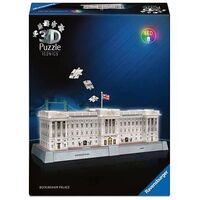 3D Puzzle Iconics: Buckingham Palace - mit Licht (Ravensburger)