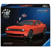 3D Puzzle Iconics: Dodge Challenger R/T Scat Pack Widebody (Ravensburger)