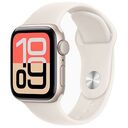APPLE Watch SE 3 GPS, 40mm Aluminium Case, Starlight with Sport Band M/L, Starlight (MEH54ZR/A)