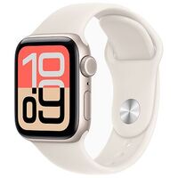 APPLE Watch SE 3 GPS + Cellular, 40mm Aluminium Case, Starlight with Sport Band M/L, Starlight (MEP74ZR/A)