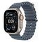 APPLE Watch Ultra 3 GPS + Cellular, 49mm Titangehäuse, Natur mit Ocean Armband, Blau (MEWH4QF/A)