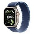APPLE Watch Ultra 3 GPS + Cellular, 49mm Titangehäuse, Natur mit Trail Loop M/L, Blau/Hellblau (MEWU4QF/A)