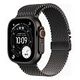 APPLE Watch Ultra 3 GPS + Cellular, 49mm Titangehäuse, Schwarz mit Milanaise Armband S (MF1N4QF/A)