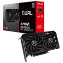 ASUS DUAL-RX9060XT-16G, Radeon RX 9060 XT, 16 GB GDDR6, PCI-Express (90YV0LG2-M0NA00)