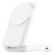 BELKIN Ultra Charge - Faltbare magnetische 2-in-1-Ladestation, Weiss (WIZ038kqWH)