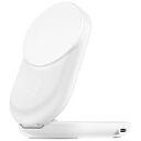BELKIN Ultra Charge - Faltbare magnetische 2-in-1-Ladestation, Weiss (WIZ039kqWH)