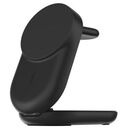 BELKIN Ultra Charge - Faltbare magnetische 3-in-1-Ladestation, Schwarz (WIZ037kqBK)