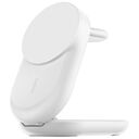 BELKIN Ultra Charge - Faltbare magnetische 3-in-1-Ladestation, Weiss (WIZ037kqWH)