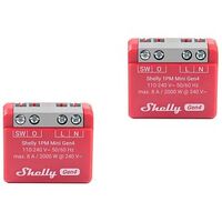 SHELLY 1PM Mini Gen4, 2er Pack