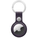 APPLE AirTag FineWoven Key Ring, Mitternachtsviolett [Late 2025] (MGG04ZM/A)