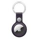 APPLE AirTag FineWoven Key Ring, Mitternachtsviolett [Late 2025] (MGG04ZM/A)
