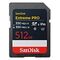 SANDISK Extreme Pro SDXC UHS-II U3 Memory Card, 512 GB (SDSDXDM-512G-GN4IN)
