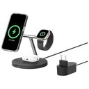 BELKIN Boost Charge Pro Kabellose 3-in-1 Ladestation, Schwarz (WIZ032kqBK)