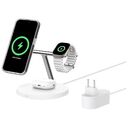 BELKIN Boost Charge Pro Kabellose 3-in-1 Ladestation, Weiss (WIZ032kqWH)