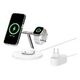 BELKIN Boost Charge Pro Kabellose 3-in-1 Ladestation, Weiss (WIZ032kqWH)