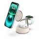 BELKIN Ultra Charge Pro Magnetische 3-in-1 Ladestation, Weiss (WIZ040kqSD)