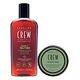 AMERICAN CREW Tea Tree 3 in1 Set Refreshing Shampoo 450 ml + Forming Paste 50 ml Gift Set