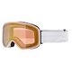 ALPINA Slope QV, White Matt - Mirror Gold
