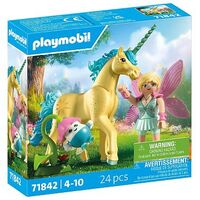 PLAYMOBIL Sammeleinhorn Sonnenscheinblüte mit Fee (71842)