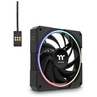 THERMALTAKE TS120 EX RGB, Black, 120 mm, Pack of 3 (CL-F206-PL12SW-A)