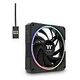 THERMALTAKE TS120 EX RGB, Black, 120 mm, Pack of 3 (CL-F206-PL12SW-A)