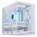 LIAN LI O11 Dynamic Mini V2 Flow Window, White (O11DMIV2FW)