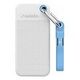 VERBATIM Pocket SSD incl. Keyring with cable attachment, 1.0 TB, White / Light Blue (32320)