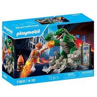 PLAYMOBIL Helden-Showdown mit der Riesenechse (71831)