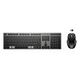 HP 725 Multi-Device Rechargeable Wireless Keyboard and Mouse Combo, Schweizer Layout, Schwarz / Grau (9T5B0UT#UUZ)