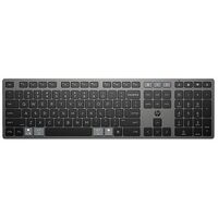 HP 725 Multi-Device Rechargeable Wireless Keyboard, Swiss Layout, Black / Grey (9T5B2AA#UUZ)