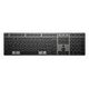 HP 725 Multi-Device Rechargeable Wireless Keyboard, Schweizer Layout, Schwarz / Grau (9T5B2AA#UUZ)