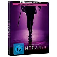 M3GAN 2.0 (Blu-ray 4K Ultra-HD, Limited Steelbook, 2025, A.Williams / V.McGraw)
