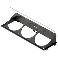 HAVN HS 420 Angled Bottom Fan Bracket, Black (HVN-AS-HS420-08-VAB)