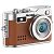 ROLLEI Mini Digital Camera, Brown (12066)