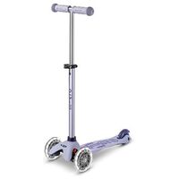 MICRO MOBILITY Mini Micro Deluxe Rock & Go LED, Lavender Mist (MMD387)