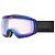 UVEX Victorious V Ski Goggles, Black Matt + Mirror Blue
